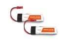 MODSTER LiPo Einzelzelle 1S 3,7V 520mAh 25C BEC/JST (2 Stück) 120SR MODSTER WhiteLine / MD11795