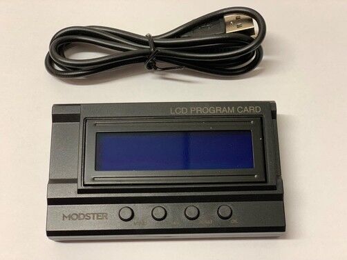 MODSTER Progcard mit LCD für Drehzahlregler MODSTER ESC 85A und 120A / MD10056