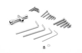 MODSTER Schrauben Set Innensechskant Edelstahl M2 bis M4,...