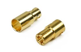MODSTER Goldkontaktstecker 6mm 1 Paar / MD11199