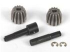 MODSTER Dune Racer Pro/Evolution X Brushed: Differentialgetriebe vorne/hinten / MD11530