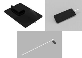 MODSTER SR100 Hurricane: Rumpfabdeckung + Ruder +...