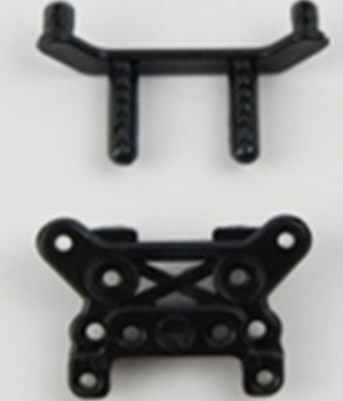 MODSTER Rookie: Dämpferbrücke mit Karosseriehalter hinten für Spoiler / MD10842