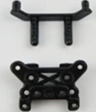 MODSTER Rookie: Dämpferbrücke mit Karosseriehalter hinten für Spoiler / MD10842