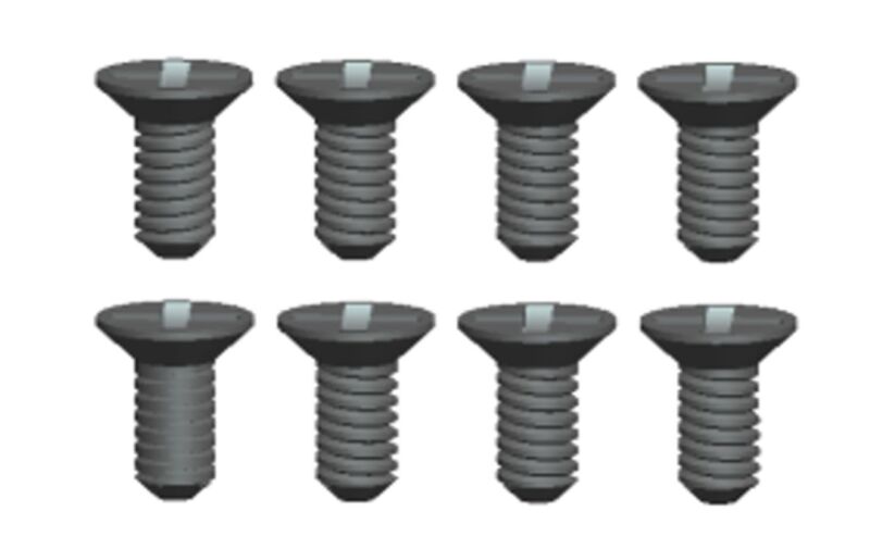 MODSTER Mini Cito/Dasher: Senkkopfschneidschrauben M2.6x5 (8) / MD11303