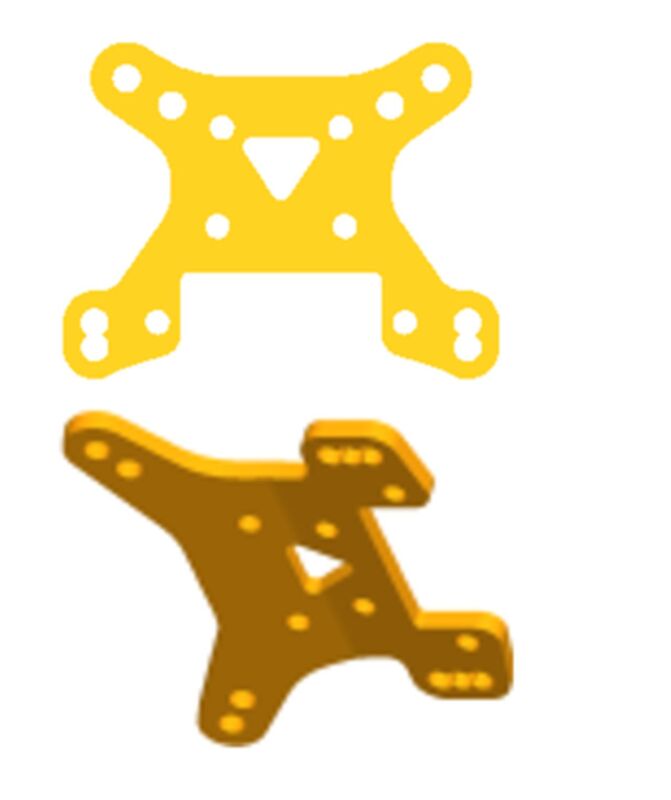 MODSTER Mini Cito/Dasher: Dämpferbrücke vorne/hinten / MD11320