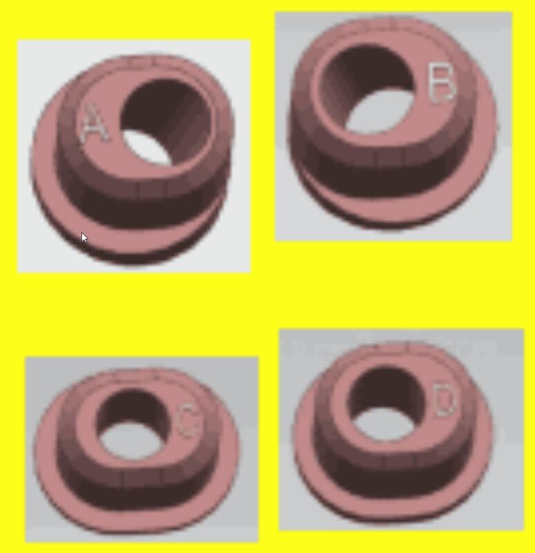 MODSTER Mini Dasher: Querlenkerpinhalterungen / MD11505
