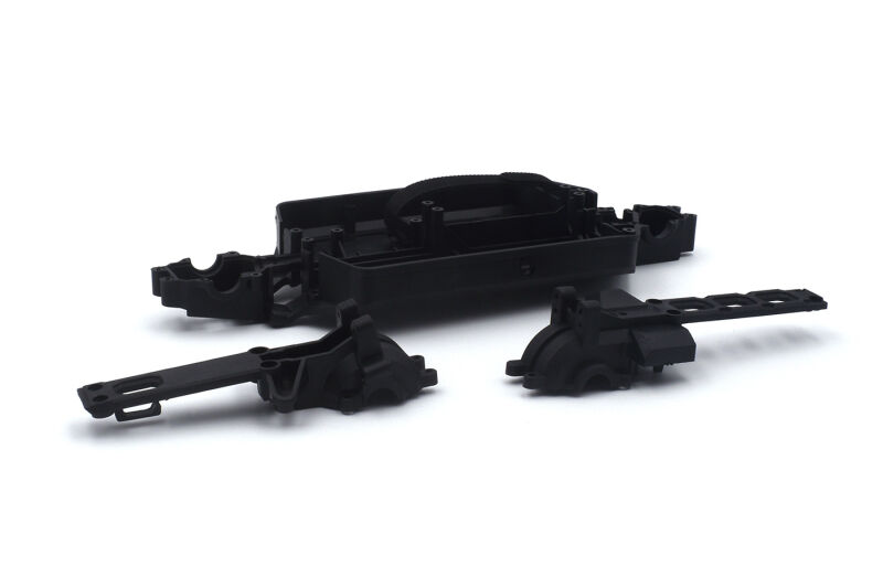 MODSTER XGT: Chassisplatte und Differentialabdeckung vo/hi / MD11745