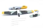 MODSTER MDX BF 109 E 400mm: Rumpf + Motor + Tragfläche + Höhenleitwerk + Anlenkung / MD11752