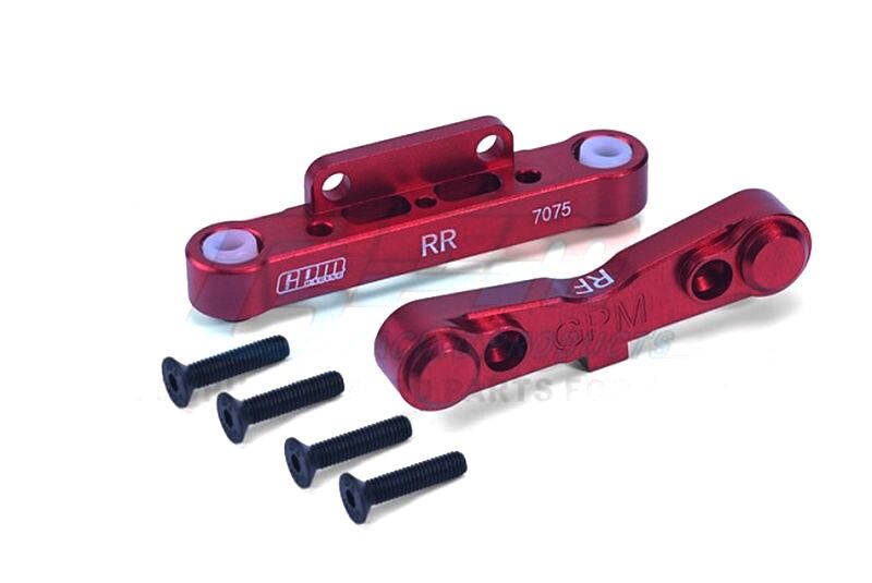 GPM Aluminium Querlenkerbefestigung unten hinten rot / GPMMAK009NR