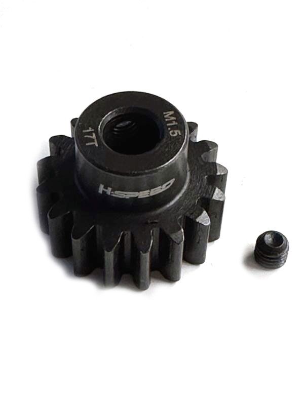 H-SPEED Stahlritzel 17 Zähne M1,5 8mm Bohrung / HSPX417