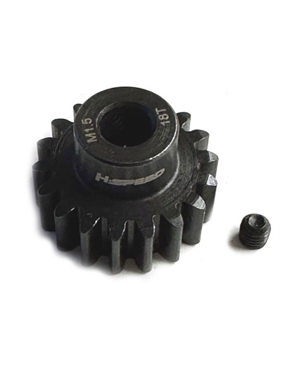 H-SPEED Stahlritzel 18 Zähne M1,5 8mm Bohrung / HSPX418