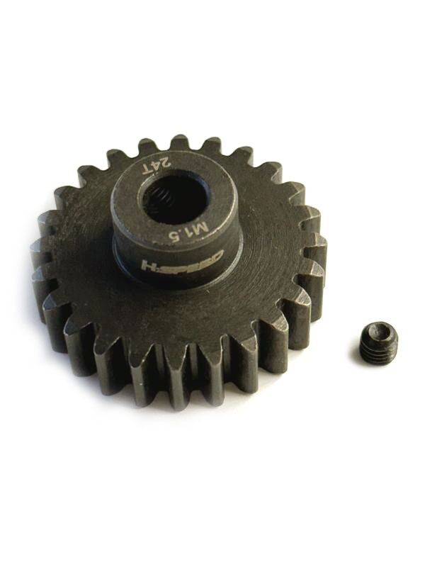H-SPEED Stahlritzel 24 Zähne M1,5 8mm Bohrung / HSPX424