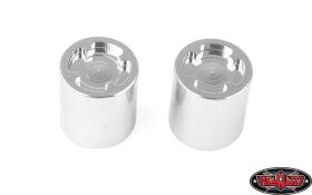 RC4WD 1/10 Scale Rear Hubs (Chrome) / RC4ZS0034