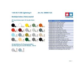 TAMIYA 1:48 US F-35B Lightning II / 300061125