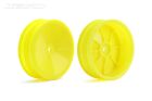 Jetko 1:10 Buggy 2WD Gelbe Vorderradfelgen (2) / JK6121YH