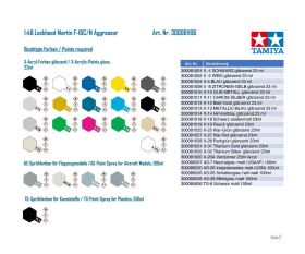 TAMIYA 1:48 Lockheed Martin F-16C/N Aggressor / 300061106