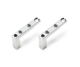 TAMIYA BB-01 Alu Lenk-Servohalter(2) silber / 300022070