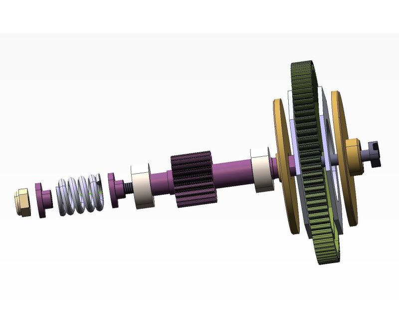 TAMIYA BB-01 Rutschkupplung-Set / 300022071