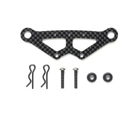 TAMIYA XV-02 Carbon Stoßfängerhalter / 300022073