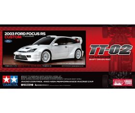 TAMIYA 1:10 RC Ford Focus RS Custom TT-02 / 300058724