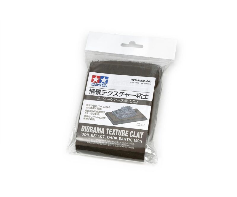 TAMIYA Spachtelm. Lehmboden/Erde dkl. 150g Dio. / 300087222