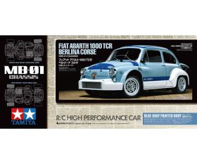 TAMIYA 1:10 RC Fiat Abarth 1000TCR MB-01 lackierte Karosserie/ 300047492