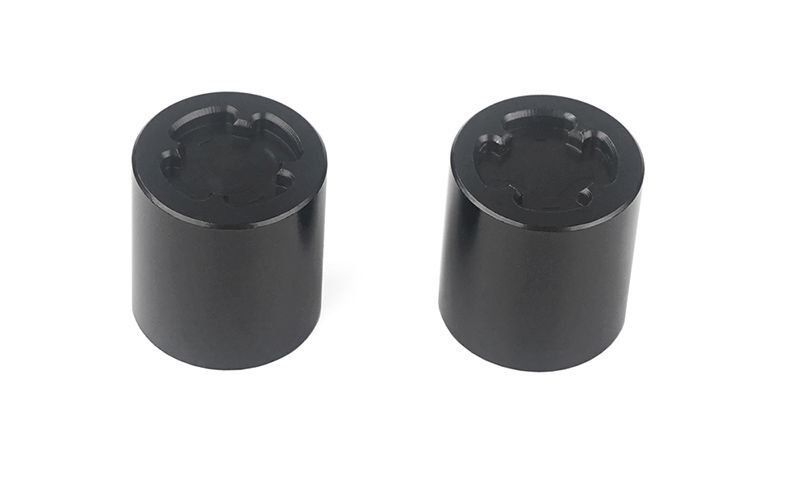 RC4WD 1/8 Scale Rear Hubs (Black) / RC4ZS0014