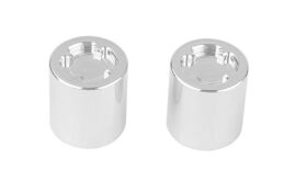 RC4WD 1/8 Scale Rear Hubs (Chrome) / RC4ZS0033