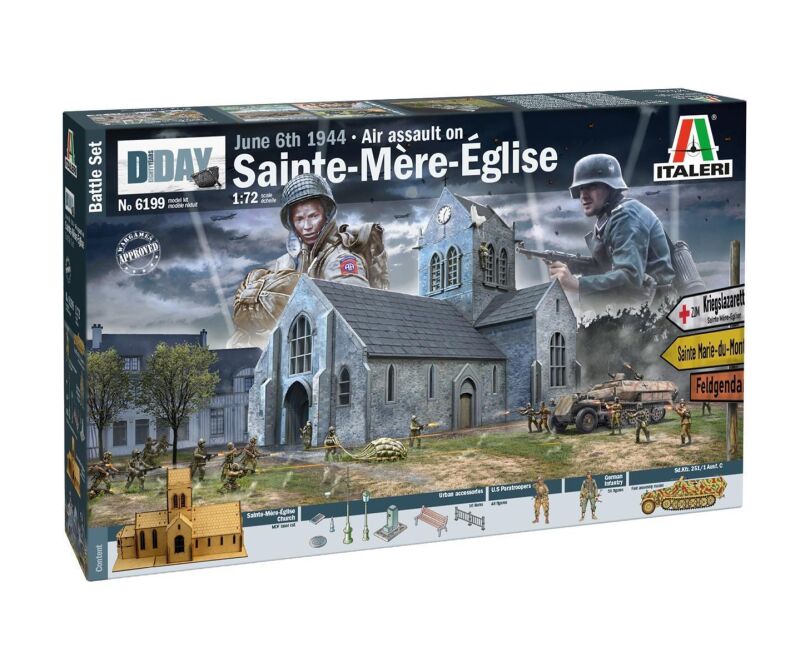 ITALERI 1:72 Battle of Normandy St.-Mère-Église / 510006199