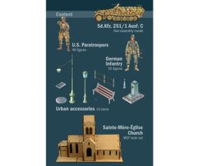 ITALERI 1:72 Battle of Normandy St.-Mère-Église / 510006199