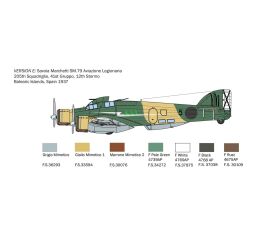ITALERI 1:72 S.M.79 M Sparviero / 510001412