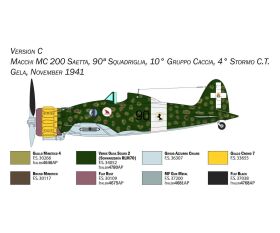 ITALERI 1:48 Macchi MC. 200 Series XXI-XXIII / 510002767