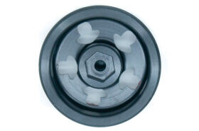 HRC Racing Felgen 1/10 Crawler 1.9 12mm Hex Aluminium Skull Beadlock Rot (4 Stk.) / HRC65161R