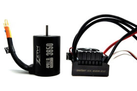 ZTW Brushless-Kombipaket Beast SL 60A G2 Regler und Motor 3650 mit 3450KV für 1:10 / ZTW1106021