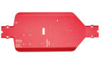 HRC Racing Tuningteil Scrapper Bodenplatte rot / HRC15-P001RE