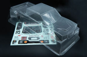 HRC Racing Karosserie 1:10 Truck Scrapper transparent...