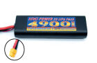 HRC Racing Akku LiPo 2S 7.4V 4900mAh 30C Rounded Hard Case XT60 46.5*25*138.5mm / HRC02249RX6
