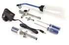 Fastrax Nitro Starter Set CH Tankflasche / Glühkerzenstecker mit Lader / Schraubendreher und Schlüsseln / FAST692E