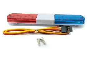 HRC Racing Lichtset 1/10 TC/Drift LED JR Stecker Polizei...