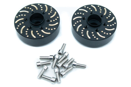 HRC Racing Felgen Teil 1/10 Crawler Achsen Gegengewicht 6 Löcher 12mm Bremse für HRC65164 (2) / HRC65164Z