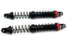 HRC Racing Tuningteil 1/10 Dämpfersatz Aluminium 110mm * 15mm Schwarz / Rot (2 Stück) / HRC28026B-GM