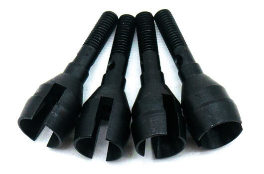 HRC Racing Ersatzteil Dirt Striker & Scrapper Radachse (4 Stück) / HRC15-P110
