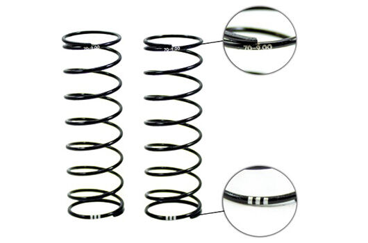 Ultimate Racing Option Part vorne Shock Spring 70mm 1.6/9.00T (3 Dots) (2pcs) / UR1771-900