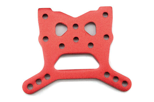 HRC Racing Tuningteil Dirt Striker & Scrapper -Alum.F/R Shock Tower (1 Stück) rot / HRC15-X001RE
