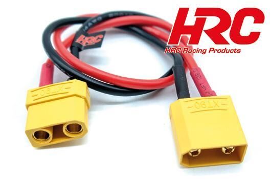 HRC Racing Ladekabel XT90 (F) to XT90 Akku Stecker 300mm Gold / HRC9609X9
