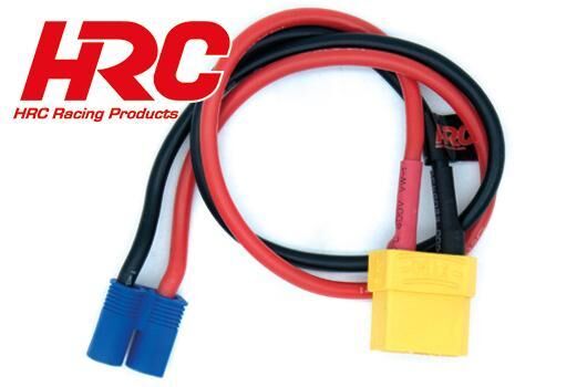 HRC Racing Ladekabel XT90 (F) to EC3 Akku Stecker 300mm Gold / HRC9613X9