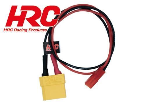 HRC Racing Ladekabel XT90 (F) to Akku BEC JST Stecker 300mm Gold / HRC9617X9