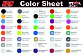 HRC Racing Lexan-Farbe STAR COLOR 150ml Weiss / HRC8P0710