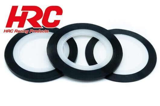 HRC Racing Feines Liniendekor-Klebeband 3.0mm x 15m Schwarz (15m) / HRC5062BK30
